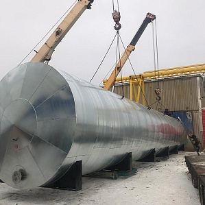 Противопожарный резервуар наземный РГСН-80 м3